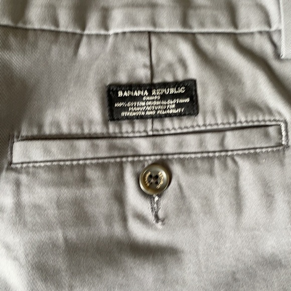 BANANA REPUBLIC Gray Pants Size 33x32 - Picture 5 of 6